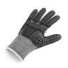 imageAmazon Basics 100 Pairs Impact Protection Gloves with Touch Screen Friendly 15G Sandy Nitrile Palm Black Size XLarge 100 Count Pack of 1Black