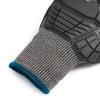imageAmazon Basics 100 Pairs Impact Protection Gloves with Touch Screen Friendly 15G Sandy Nitrile Palm Black Size XLarge 100 Count Pack of 1Black