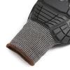 imageAmazon Basics 100 Pairs Impact Protection Gloves with Touch Screen Friendly 15G Sandy Nitrile Palm Black Size XLarge 100 Count Pack of 1Black