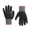 imageAmazon Basics 100 Pairs Impact Protection Gloves with Touch Screen Friendly 15G Sandy Nitrile Palm Black Size XLarge 100 Count Pack of 1Black