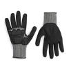 imageAmazon Basics 100 Pairs Impact Protection Gloves with Touch Screen Friendly 15G Sandy Nitrile Palm Black Size XLarge 100 Count Pack of 1Black