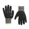 imageAmazon Basics 100 Pairs Impact Protection Gloves with Touch Screen Friendly 15G Sandy Nitrile Palm Black Size XLarge 100 Count Pack of 1Black