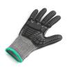 imageAmazon Basics 100 Pairs Impact Protection Gloves with Touch Screen Friendly 15G Sandy Nitrile Palm Black Size XLarge 100 Count Pack of 1Black