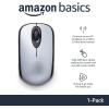 imageAmazon Basics 24 Ghz Wireless Optical Computer Mouse with USB Nano Receiver BlueSilver