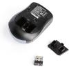 imageAmazon Basics 24 Ghz Wireless Optical Computer Mouse with USB Nano Receiver BlueSilver