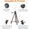 imageAmazon Basics 50inch Lightweight Portable Camera Mount Tripod Stand with Bag for Travel Photography ChampagneChampagne