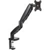 imageAmazon Basics Adjustable Dual Computer Monitor Arm Mount Holds up to 32quot Monitors BlackSingle