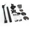 imageAmazon Basics Adjustable Dual Computer Monitor Arm Mount Holds up to 32quot Monitors BlackSingle