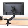 imageAmazon Basics Adjustable Dual Computer Monitor Arm Mount Holds up to 32quot Monitors BlackSingle