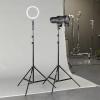 imageAmazon Basics Aluminum Light Photography Tripod Stand with Case  Pack of 2 28  67 Feet 366 Pounds Black2Pack