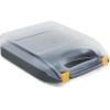 imageAmazon Basics Battery Organizer with Tester and Handle Holds 110 Batteries Wall Mountable ClearBlack