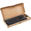 imageAmazon Basics FullSized Wireless Computer Keyboard and Mouse Combo QWERTY Layout 24 GHz USB Receiver Black Pack of 10