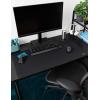 imageAmazon Basics Large Extended Computer Rectangular Mouse Pad Black167L x 357W inches