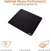 imageAmazon Basics Large Extended Computer Rectangular Mouse Pad Black177L x 157W inches