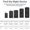 imageAmazon Basics Line Interactive UPS 1000VA 550W Surge Protector with Battery Backup Uninterruptible Battery Power Supply 9 Outlets BlackLine Interactive