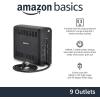 imageAmazon Basics Line Interactive UPS 1000VA 550W Surge Protector with Battery Backup Uninterruptible Battery Power Supply 9 Outlets BlackLine Interactive