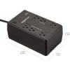 imageAmazon Basics Line Interactive UPS 1000VA 550W Surge Protector with Battery Backup Uninterruptible Battery Power Supply 9 Outlets BlackStandby
