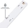 imageAmazon Basics Rectangular 6Outlet Surge Protector Power Strip 6Foot Long Cord 790 Joule  BlackWhite