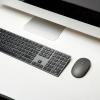 imageAmazon Basics Wireless Keyboard and Mouse Combo  Rechargeable Ultra Slim Design Quiet Full Size Number Pad QWERTY BlackQWERTY