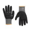 imageAmazon Basics 100 Pairs Impact Protection Gloves with Touch Screen Friendly 15G Sandy Nitrile Palm Black Size XLarge 100 Count Pack of 1Black