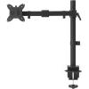 imageAmazon Basics Adjustable Dual Computer Monitor Arm Mount Holds up to 32quot Monitors BlackSingle