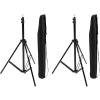 imageAmazon Basics Aluminum Light Photography Tripod Stand with Case  Pack of 2 28  67 Feet 366 Pounds Black2Pack