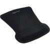 imageAmazon Basics Irregular Ergonomic Gel Computer Mouse Pad with Wrist Rest for Pain Relief 20 x 25 cm Black