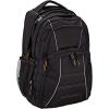 imageAmazon Basics Laptop Backpack for School Work Travel Fits Up to 17inch Laptops Binders Black
