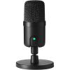 imageAmazon Basics USB Condenser Microphone for Streaming Recording and Podcasting on PC Plug and Play Cardioid Pickup Adjustable Stand with 360 Rotation 58 x 34 inches Black