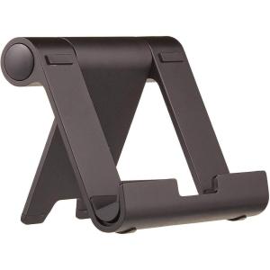 imageAmazon Basics MultiAngle Portable Stand for iPad Tablet Ereader and Phone  BlackBlack