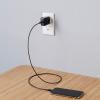 imageAmazon Basics 12W One Port USBA Wall Charger 24A for Phones iPhone 161514131211X Samsung and more Pack of 2 WhiteBlack