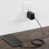 imageAmazon Basics 12W One Port USBA Wall Charger 24A for Phones iPhone 161514131211X Samsung and more Pack of 2 WhiteBlack