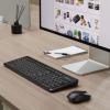 imageAmazon Basics 24GHz Wireless Computer Keyboard and Mouse Combo Quiet and Compact US Layout QWERTY Black