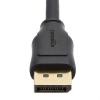 imageAmazon Basics 8K DisplayPort to DisplayPort 14 Cable With 4K120Hz 8K60Hz Video Resolution and HDR Support 92 Count 6 Feet Black10 Feet