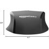 imageAmazon Basics Computer Mouse Wireless Ergonomic 24 GHz Optical DPI Adjustable Compatible With PC Mac Laptop BlackBlack