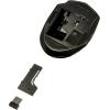 imageAmazon Basics Computer Mouse Wireless Ergonomic 24 GHz Optical DPI Adjustable Compatible With PC Mac Laptop BlackBlack