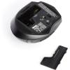 imageAmazon Basics Computer Mouse Wireless Ergonomic 24 GHz Optical DPI Adjustable Compatible With PC Mac Laptop BlackBlack
