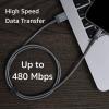 imageAmazon Basics Fast Charging USBA to Lightning Nylon Braided Charger Cable MFi Certified for Apple iPhone and iPad Durable 3 Foot Dark GrayDark Gray
