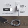 imageAmazon Basics Fast Charging USBA to Lightning Nylon Braided Charger Cable MFi Certified for Apple iPhone and iPad Durable 3 Foot Dark GrayDark Gray