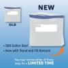 imageAmazon Basics Freezer Gallon Bags 90 Count Previously SolimoGallon 90 Count Pack of 2