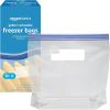 imageAmazon Basics Freezer Gallon Bags 90 Count Previously SolimoGallon 90 Count Pack of 2