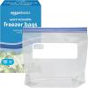 imageAmazon Basics Freezer Gallon Bags 90 Count Previously SolimoQuart 120 Count Pack of 2