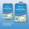 imageAmazon Basics Freezer Gallon Bags 90 Count Previously SolimoQuart 120 Count Pack of 2