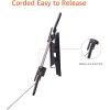 imageAmazon Basics Full Motion Articulating TV Wall Mount with Swivel and Tilt for 26quot to 55quot TVs and Flat Panels up to 80 Lbs VESA Compatible Black12 to 40