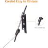 imageAmazon Basics Full Motion Articulating TV Wall Mount with Swivel and Tilt for 26quot to 55quot TVs and Flat Panels up to 80 Lbs VESA Compatible Black12 to 40