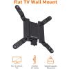 imageAmazon Basics Full Motion Articulating TV Wall Mount with Swivel and Tilt for 26quot to 55quot TVs and Flat Panels up to 80 Lbs VESA Compatible Black12 to 40