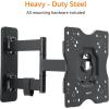 imageAmazon Basics Full Motion Articulating TV Wall Mount with Swivel and Tilt for 26quot to 55quot TVs and Flat Panels up to 80 Lbs VESA Compatible Black26 to 55