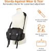 imageAmazon Basics Large DSLR Gadget Bag Black with Orange Interior SolidLarge