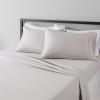 imageAmazon Basics Lightweight Super Soft Easy Care Microfiber Bed Sheet Set with 14quot Deep Pockets  Full Light Gray4 Pack Solid