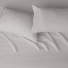 imageAmazon Basics Lightweight Super Soft Easy Care Microfiber Bed Sheet Set with 14quot Deep Pockets  Full Light Gray4 Pack Solid